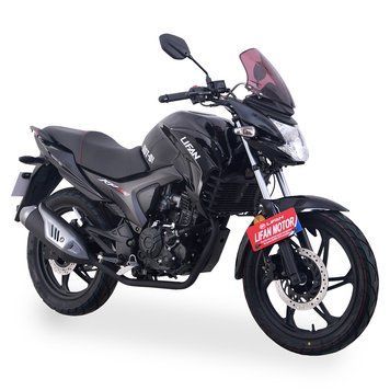 Дорожный мотоцикл Lifan LF 200-10B (KP200) Black 8768 фото