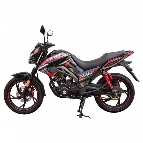 Дорожній мотоцикл Spark SP 200 R-27 Black DTZ11-BLACK фото
