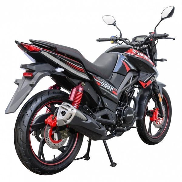 Дорожній мотоцикл Spark SP 200 R-27 Black DTZ11-BLACK фото