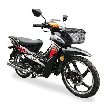 Мопед MUSSTANG ACTIVE MT125-3 Black musstang-active-mt125-3-black фото