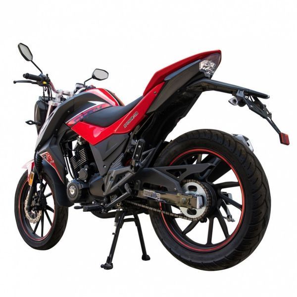Дорожній мотоцикл Spark SP 200 R-28 Black DTZ10-BLACK фото