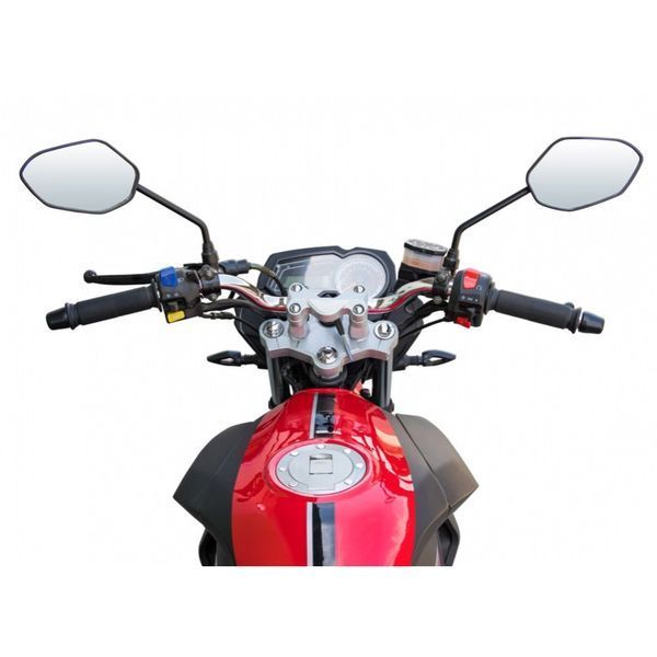 Дорожній мотоцикл Spark SP 200 R-28 Black DTZ10-BLACK фото