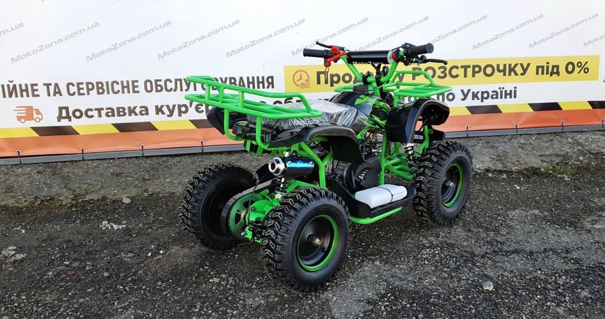 Дитячий квадроцикл ATV 2T Hammer Mini 65 Black-green 652512 фото