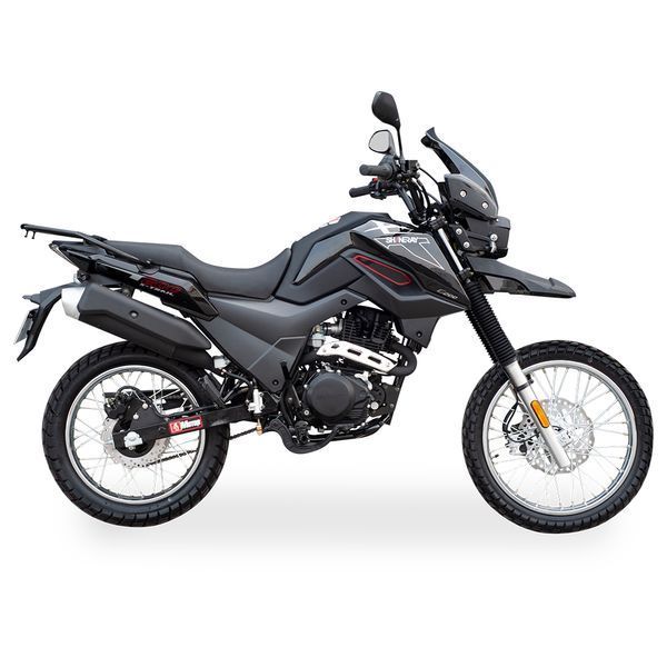 Кроссовый мотоцикл Shineray XY200GY-9A X-Trail black 124412 фото